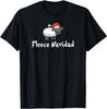 Fleece Navidad Cartoon Sheep Christmas Pun Funny T-Shirt Classic T-shirt