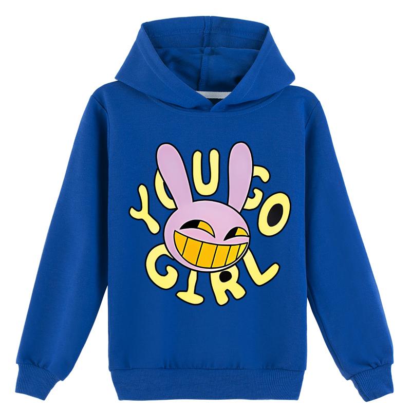 Kids 3D Hoodie TTHE AMAZING DIGITAL CIRCUS Pullover Children Sweater