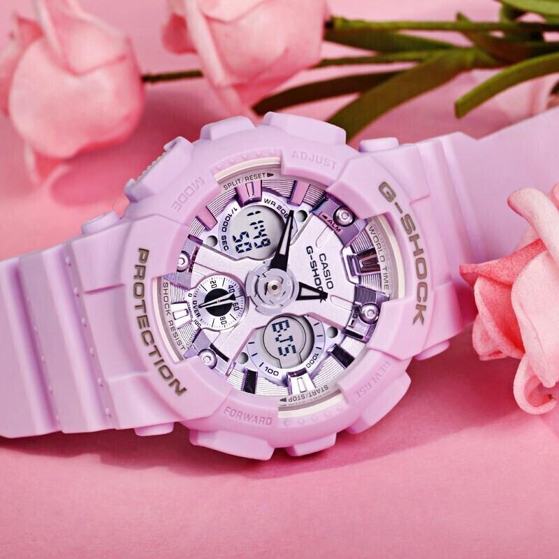 Casio Женские Фиолетовые Часы GMA-S120DP-6A GMA-S120DP-6A