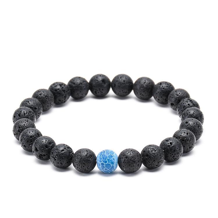 JYL TS Bracelet Couple's Natural Beaded Promotes Affection & Mutual Luck