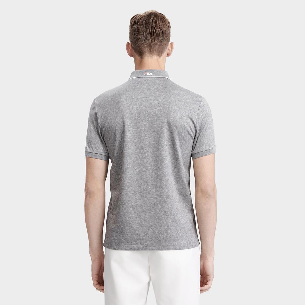FILA Polo Shirt Men's Light Black Gray F11M321106FMG