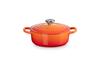 Le Creuset литой эмалированный горшок Cocotte Japonaise 18 см оранжевый газовый духовой шкаф IH совместим с японской [Авторизованный продукт]