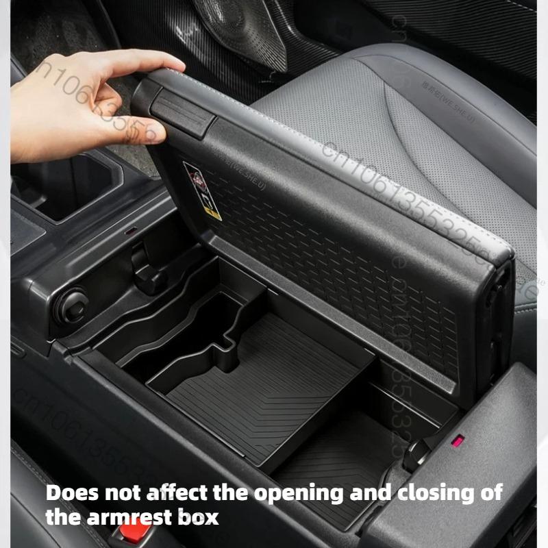 For Toyota RAV4 XA60 2026 2027 Sliding model-armrest box storage box Center Console Armrest Storage Box Interior Accessories
