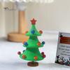 Статуя танцующей рождественской елки, 3D-печатное настольное украшение, вращающаяся рождественская елка, центральный элемент для домашнего декора стола