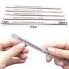100 Pcs Double Sided Wooden Nail File 100 180 240 Grit Professional Material Thick Sanding Wood Files Pedicure Manicure Tools
