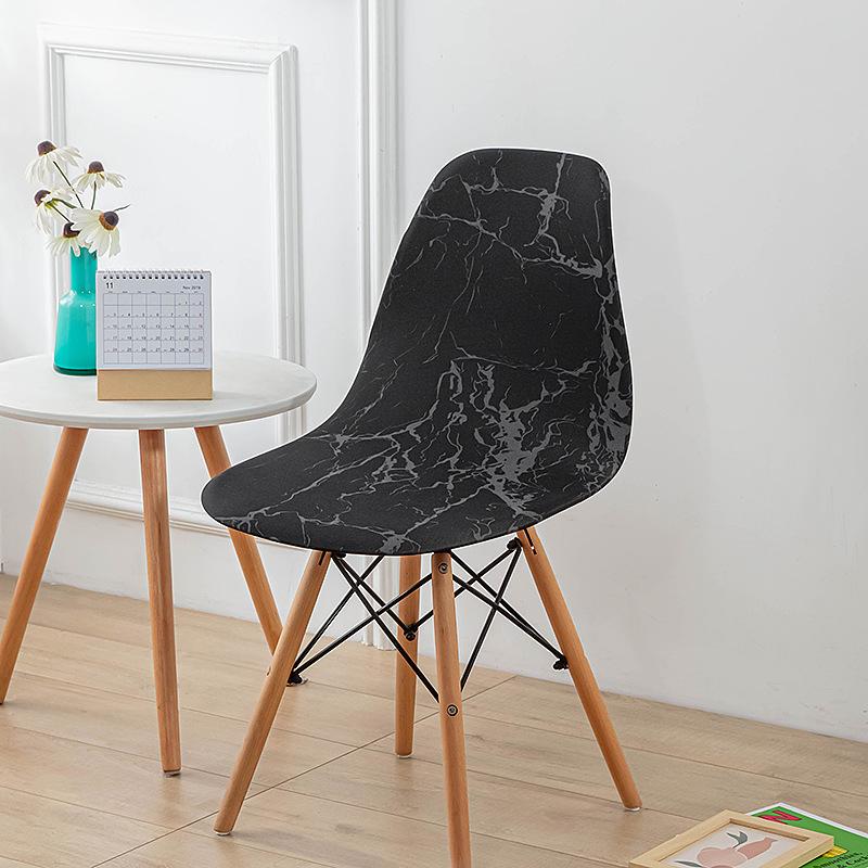 1 шт. Роскошный эластичный волокнистый чехол для стула Eames, противообрастающий съемный чехол для стула для свадьбы, столовой