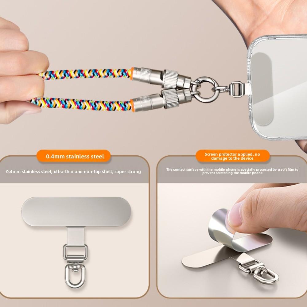2 in 1 Fast Charging Phone Strap Type C Data Cable Phone Hanging Rope  Phone Accessories