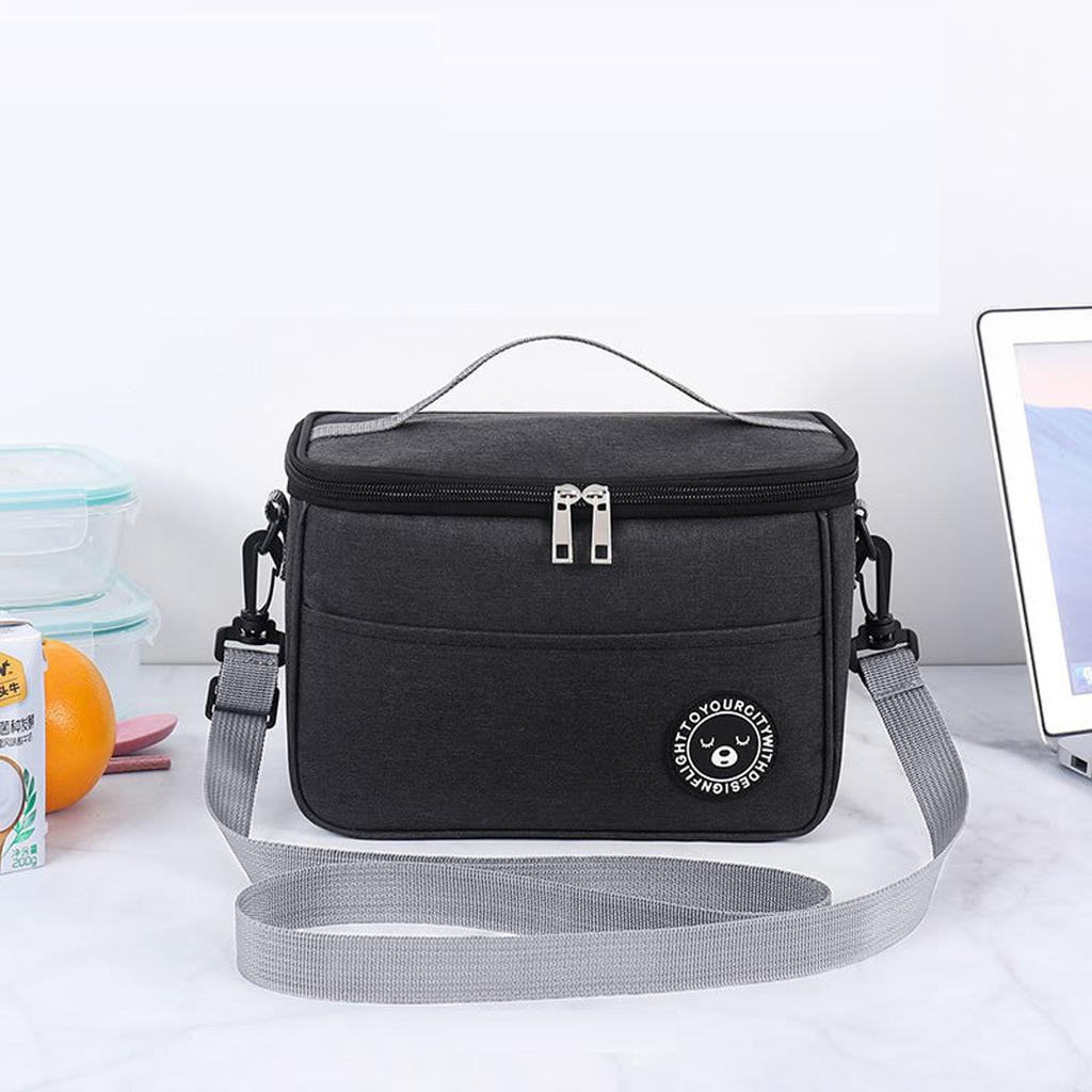 Изолированная коробка для обеда для пикника, портативная охлаждаемая сумка, водонепроницаемая сумка для обеда большой емкости, сумка для пикника