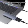 Металлический корпус-бокс для HDD USB 3.2 Type C, безвинтовая установка, совместимость с несколькими платформами, для дисков 2230-2280