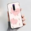 Чехол с рисунком для Sony Xperia 1 / Xperia XZ4 Funda Capa Мягкий силиконовый черный корпус Чехол Милый Цветок Мультяшный Корпус Coque