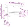 Chicken Nesting Box 3 Compartment with Legs Galvanized Steel