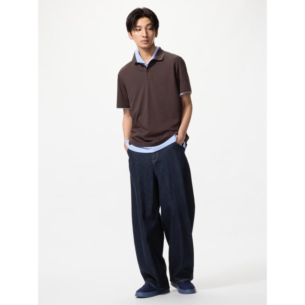 Uniqlo Свободные джинсы-бананы укороченные