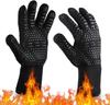 High Temperature Resistant BBQ Gloves Heat Insulation 800 Degree Microwave Oven Gloves Flame Retardant Heat-resistant Gloves
