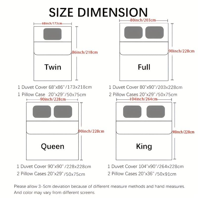 Набор пододеяльников 2/3 шт. Гипоаллергенный Океанский Пляж Морская тематика Мягкое постельное белье для безмятежного сна Идеально подходит для спален, общежитий