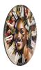 Wall Clock Woman Cm Ø 60X4,5