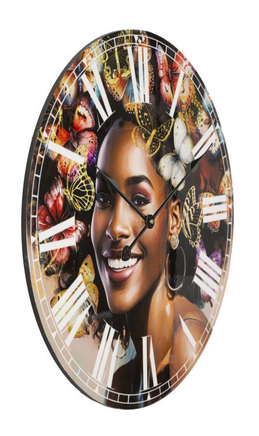 Wall Clock Woman Cm Ø 60X4,5