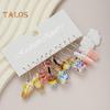 1 Cartoon Set Women Animal Earrings Different Shapes Drinking Bottle Hook Earrings Food Sweet Color Acrylic Dating Hanging Earrings
