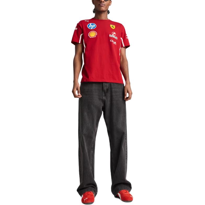 Puma Футболка Scuderia Ferrari 2025 Командная для Мужчин 763945-01