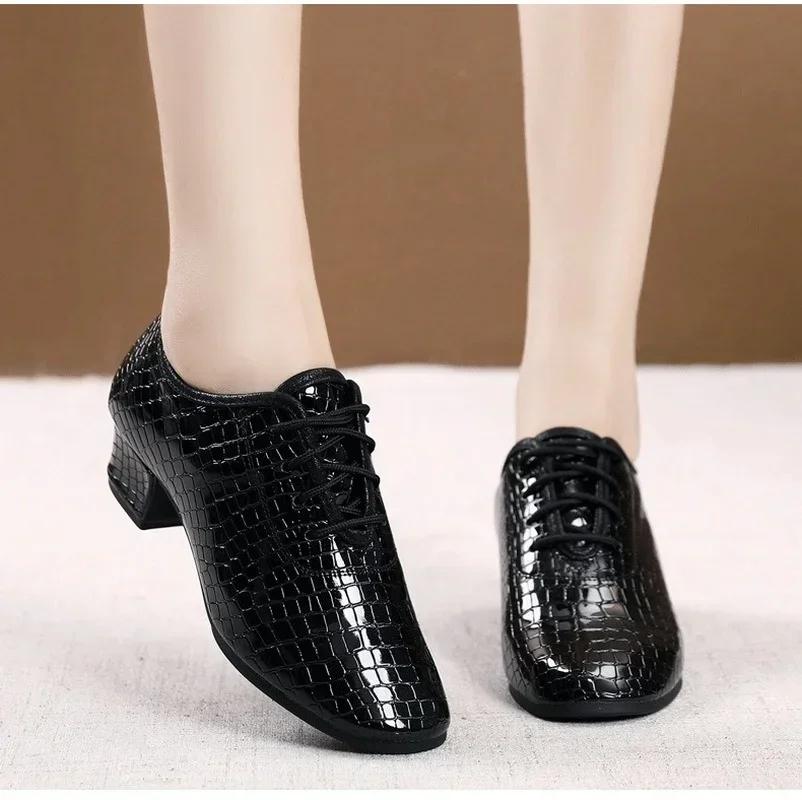 Новые стили женской обуви для латиноамериканских танцев Женская обувь для международных современных танцев Женская обувь для бальных танцев Вальс Танго Фокстрот Квик Степ