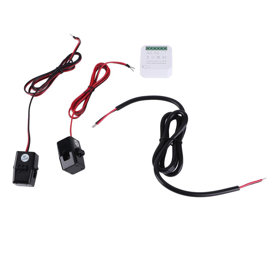 Однофазный счетчик электроэнергии WiFi с зажимом для измерения потребляемой мощности для Tuya 90‑250 В переменного тока