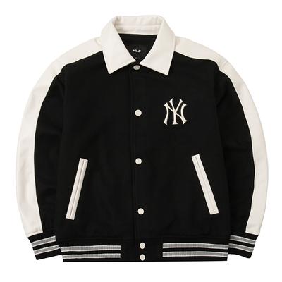 MLB Базовая коллекция Осень/Зима 2024 Куртка Унисекс Черный 3AJPV1246-50BKS
