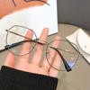 Титановая оправа для мужчин и женщин, простые ретро очки Danyang, полигональные очки для близорукости, полная оправа для очков
