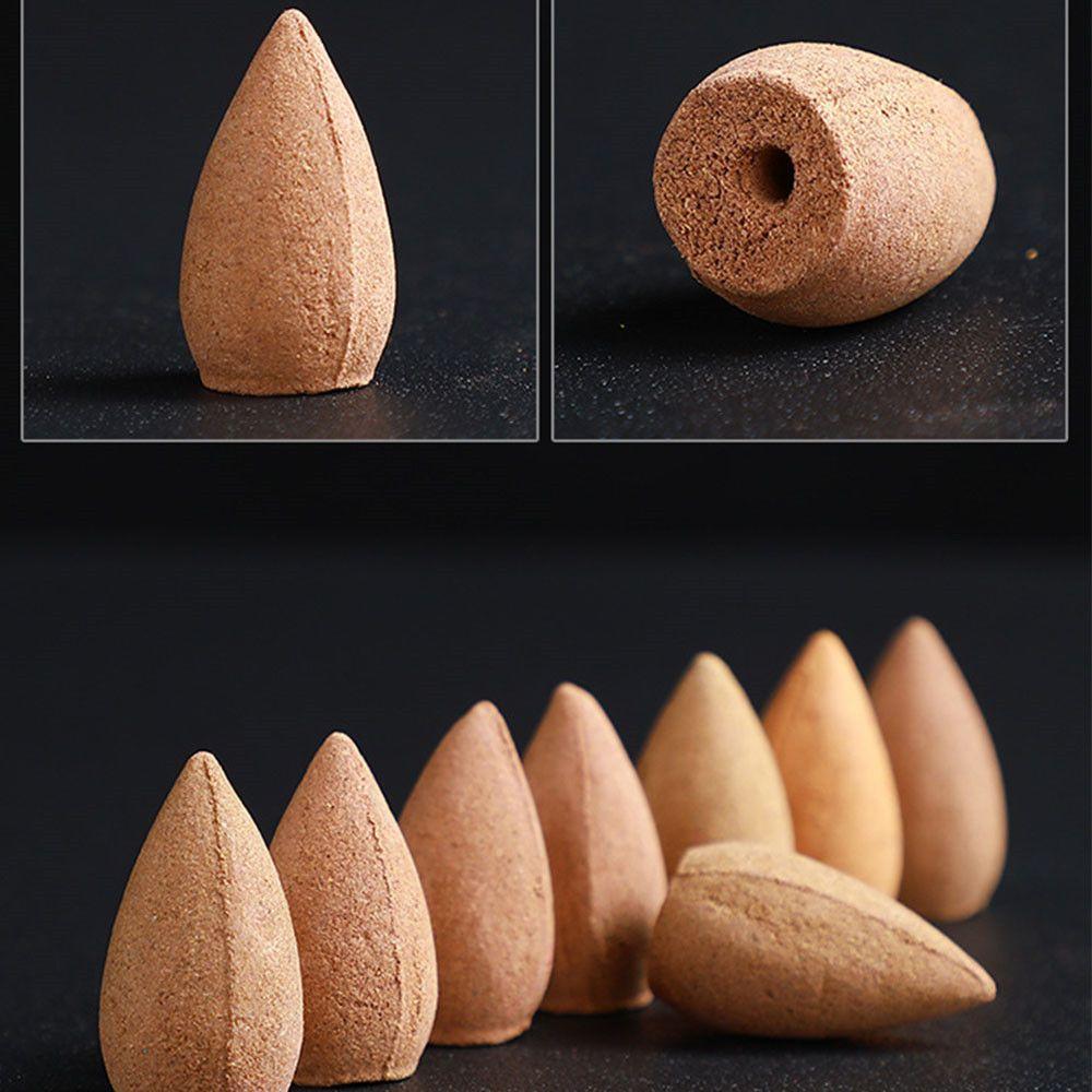 Incense Fragrant Smell Backflow Incense Cones Mixed Flavor Aromatherapy Reflux Tower Incense