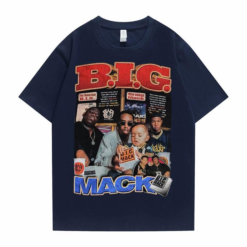 Футболка большого размера The Notorious Big Hip Hop, одежда Biggie Smalls, женская хипстерская брендовая футболка унисекс, модная футболка с круглым воротником, топы