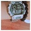 Casio Серия YOUTH-Дисковый цифровой дисплей Ретро Повседневный ЖК-дисплей Кварцевый механизм Ремешок из нержавеющей стали Японские и корейские часы AE-1400WHD-1