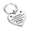 Mother Day Keychain Pendant Stainless Steel Decorative Keyring Mom Love Care Reminder Perfect Gift