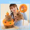 Adorable Capybara Plush Toy Soft Short Plush Animal Pillow For Home Decor And Gifts