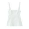 2025 Spring Women's Sweet Slim Fit Vest with Back Bow