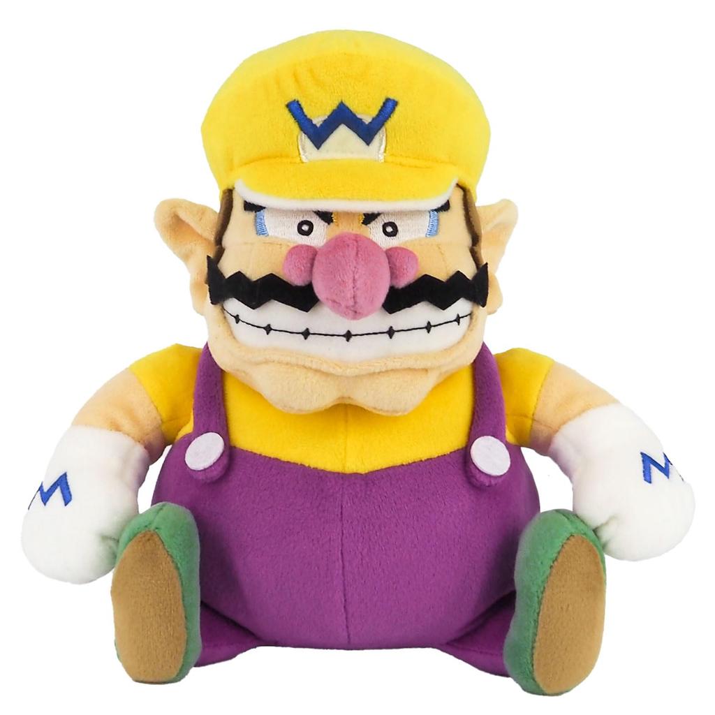 Sanei Boeki Super Mario ALL STAR COLLECTION Wario (S) Ш18×Г12×В25см Плюш AC08