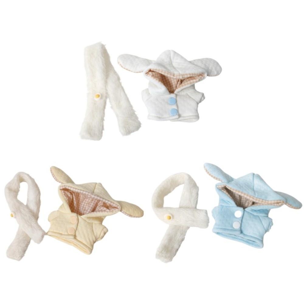 Шарф 10 см Одежда для хлопковой куклы Кукла с длинными ушами Набор для переодевания куклы Наряд для куклы Аксессуары для куклы