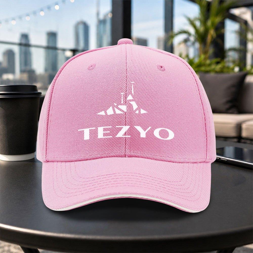 Tezyo Sandwich Baseball Cap Unisex Adjustable Duckbill Cap Casual Lightweight Outdoor Hat Multiple Colors