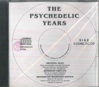 CD РАЗНЫЕ - Психоделические годы SCONCSCCD STAMPA ALTERNAT 1992 Италия Рок Б/У