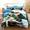 3D Printed Anime Edens Zero Bedding Set Duvet Cover Bed Set Quilt Cover Pillowcase Comforter King Queen Size Boys Adult Bedding