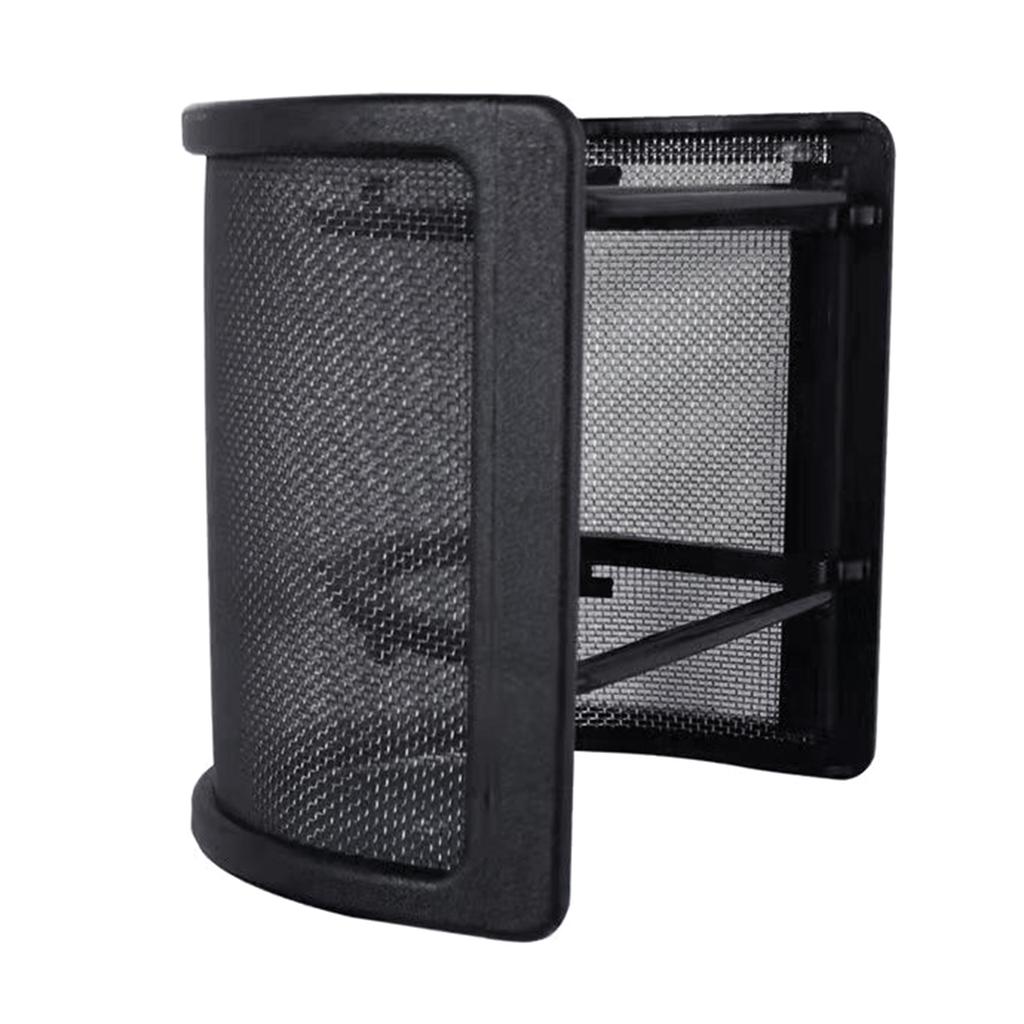 Микрофон Popping Filter конденсаторный микрофон PC Studio Recording металлический ветрозащитный экран для микрофона Popping Screen Replacement