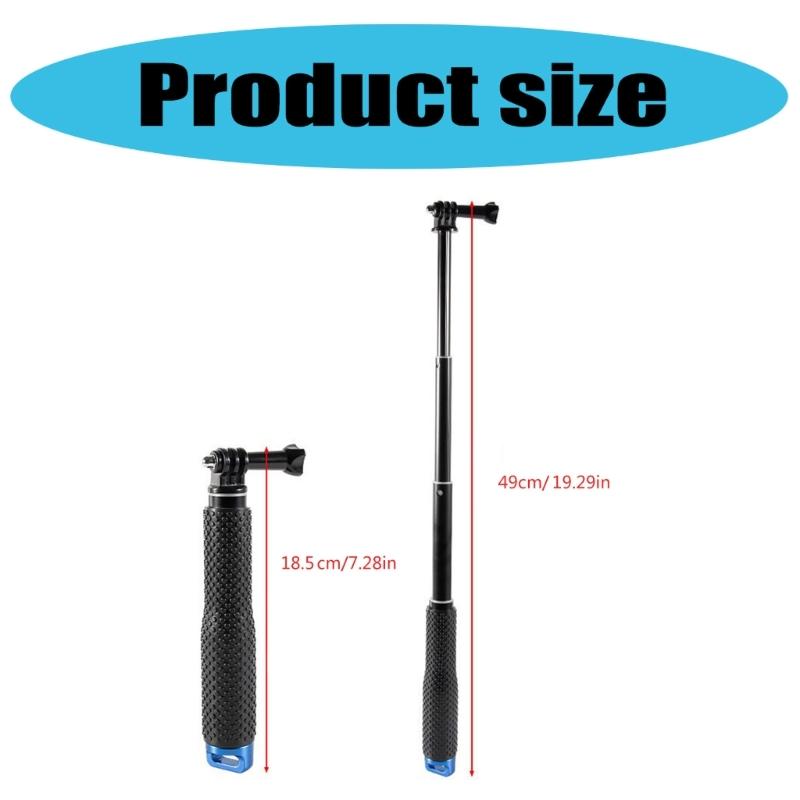 Retractable Stabiliser Aluminum Metal Handheld Monopod Portable Design For 7 6 5 4 3 2 1 Cameras Photography