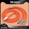 VAORLO 120 Вт 6A 3 в 1 зарядный кабель Super Charge для Micro/Type-C/8Pin кабель для быстрой зарядки данных быстрая зарядка телефонной линии