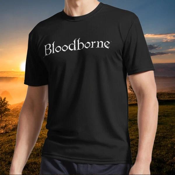 Новый товар Футболка с активным логотипом Bloodborne Смешная Размеры от S до 5XL