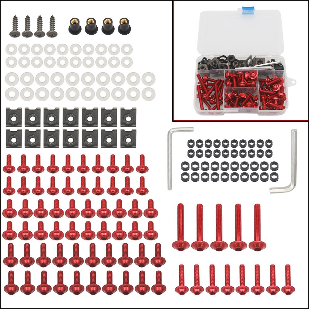 For Kawasaki Ninja 300 400 250 250r 650 zx10r zx6r klx250 zx9r er6n er6f er5 Motorcycle Fairing Bolts Kit Bodywork Screws Nut