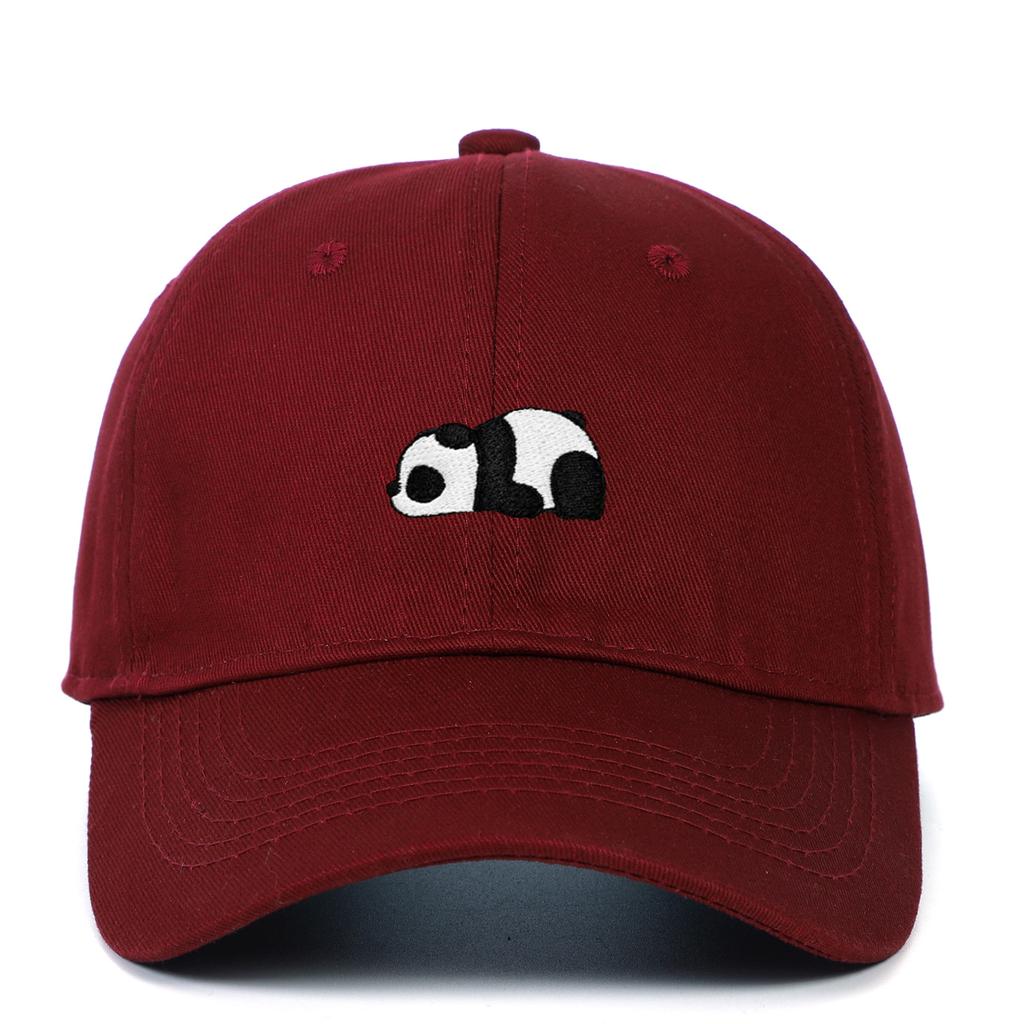1pc Unisex Panda Embroidery Baseball Caps for Women,outdoor Sports Fishing Summer Peaked Adjustable Driver Caps for Daily Wear