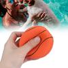 Orange Red Pet Chew Toy Bite Tough Dog Molar Ball Canine Entertainment Toy  Teeth Grinding