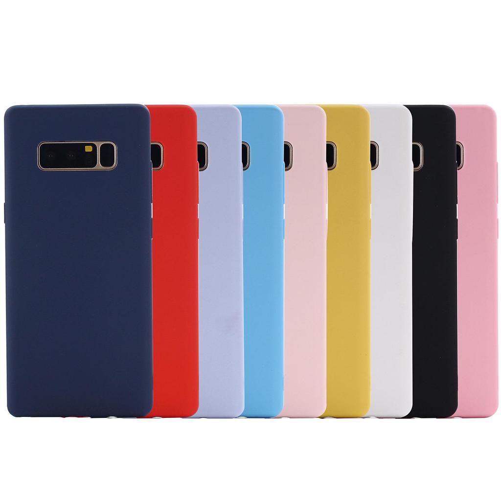 Силиконовый чехол для Samsung Galaxy S8 S9 10 Plus A11 A10 A30 A70 A6 A7 A8 A9(2018)Цветной чехол