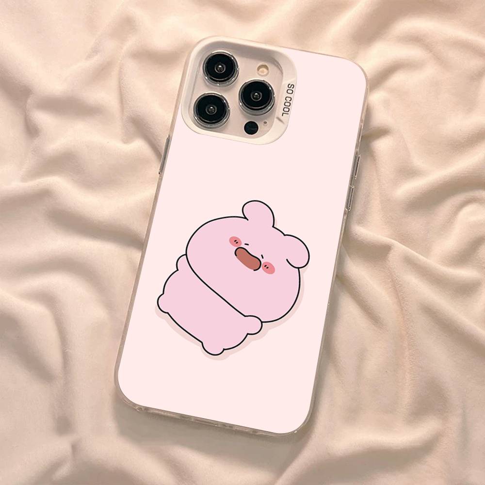 Cute A-Asamimichans Phone Case For iPhone 17 16 15 14 13 12 11 Pro Max Plus Pro Colorful Shell