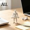 Настольный аксессуар для бодибилдера, 3D-печатное украшение "Мускулистый мужчина", Скульптура на спортивную тематику для бодибилдеров, Фигурка для осанки, Статуэтка штангиста, Дом