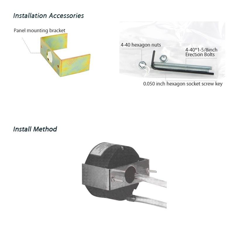 Air Differential Pressure Meter TE5000 0-250Pa Mini Size Easy to Mounting Pointer -68 ~ 103KPa Air Differential Pressure Gauge