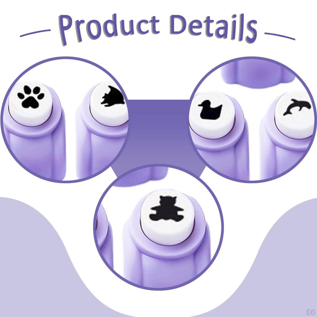 Набор для тиснения бумаги Сделай сам Принадлежности Декоративный Легкий Фигурный Дырокол Инструменты для тиснения