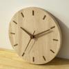 Potphie Wall Натуральная деревянная стена Стильная стена Непрерывная вторая волна Стена Нет Скандинавский диаметр 30 см Часы, Часы, Часы, Подвесные, Тихие, Стрелочные,